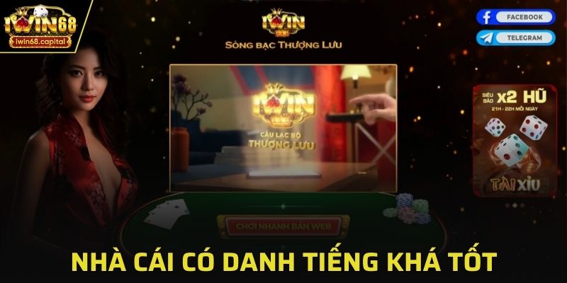 cổng game có danh tiếng khá tốt