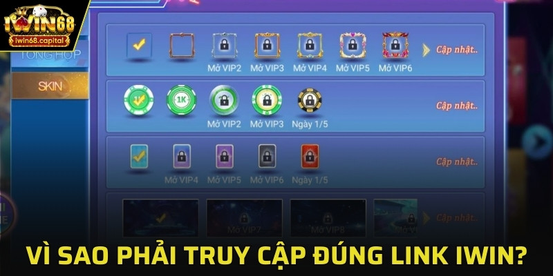 Vì sao phải truy cập đúng link đăng ký IWIN mới nhất?